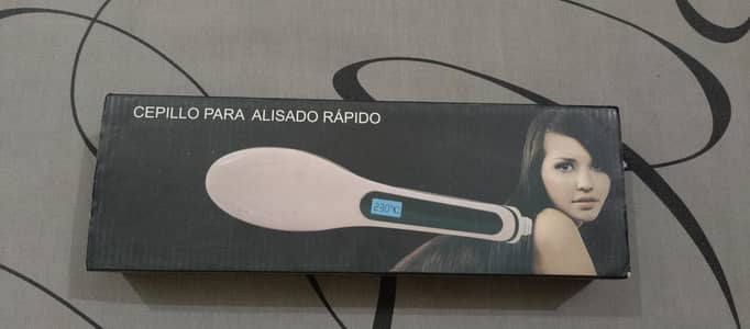 Hair brush Straightener