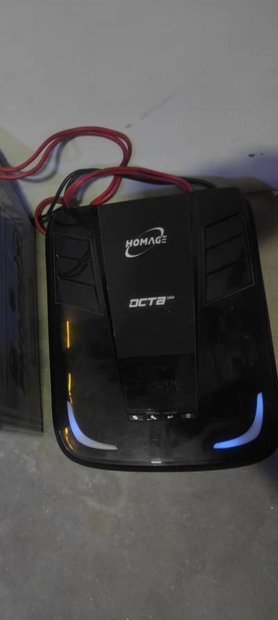 Homage inverter 2.2kw 24v double battery good working condition ups