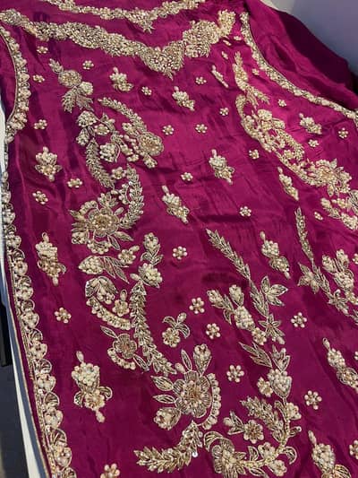 weeding wear three piece stiched dress