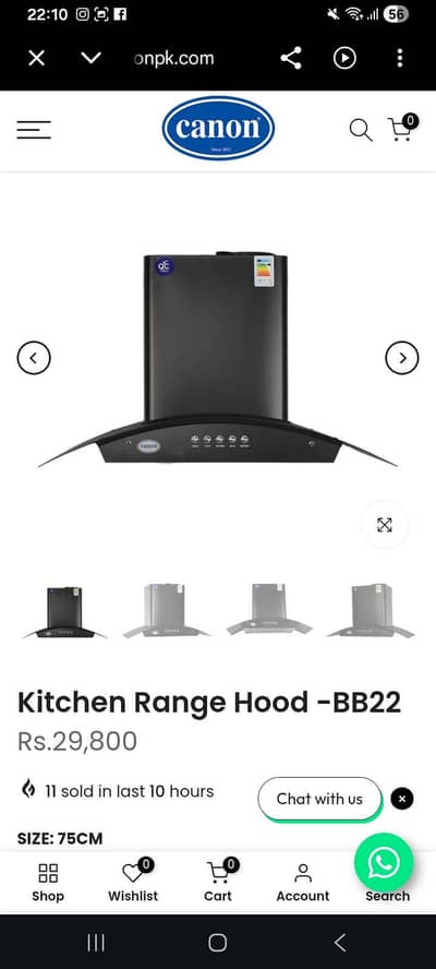 kitchen Range hood