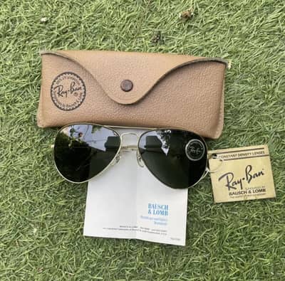 Rare Ray Ban Aviator by B&L RB-0390 Vintage glasses 1990s