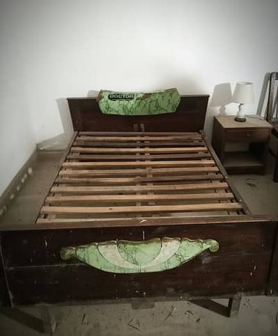 Wooden Bed