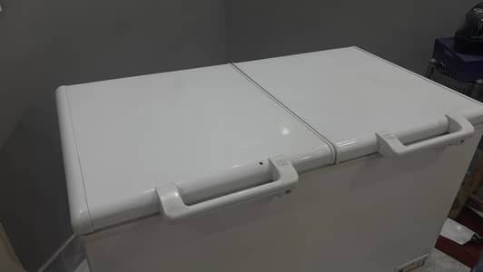 Deep freezer | Haier Double Door 385 Liter (15 CF) | HDF-385H | White