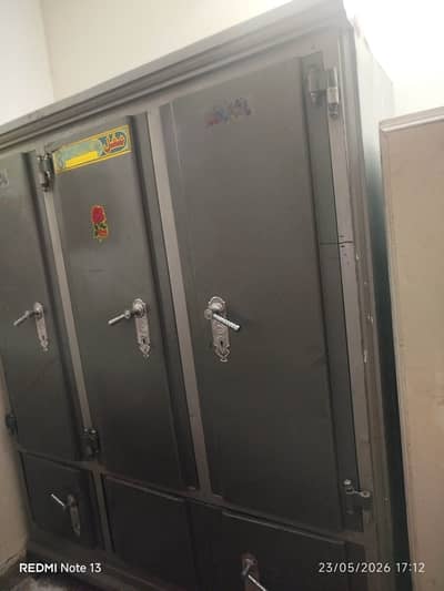 Aluminum Steel  lock cupboard with secret chamber
