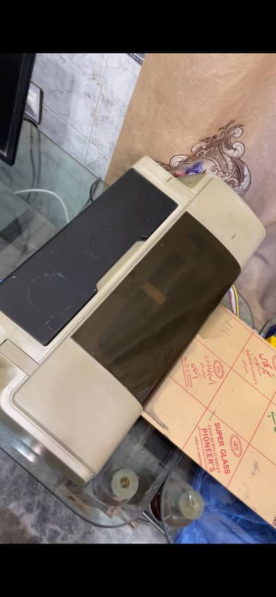 Epson printer with heat press and oven