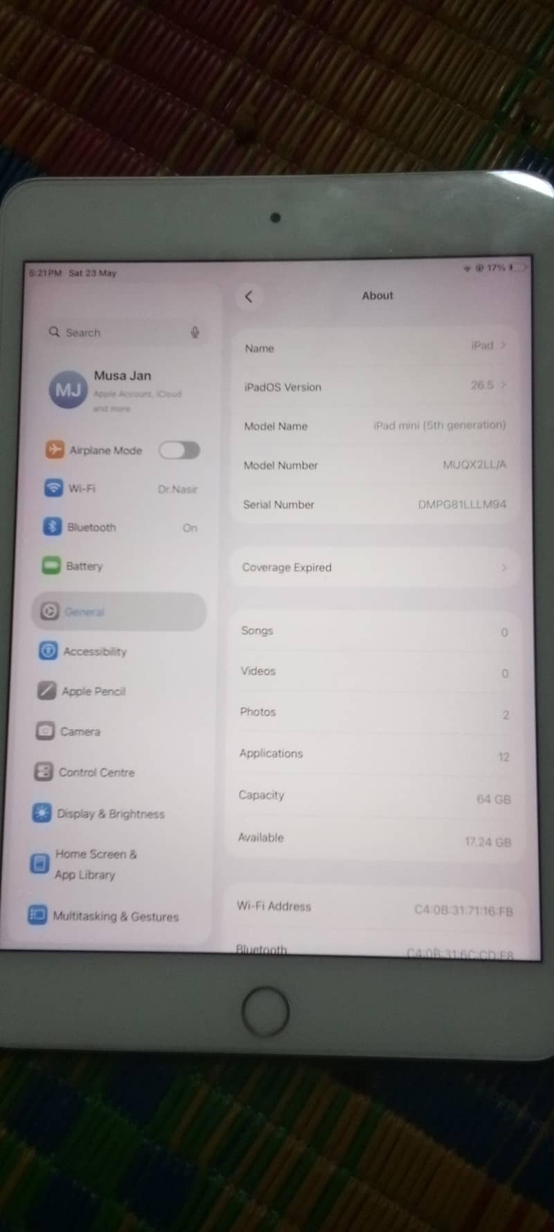 ipad mini 5th generation 2