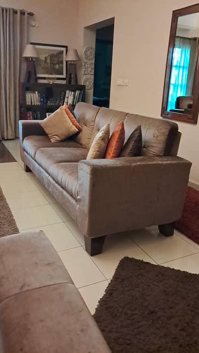 7 seater fully cushioned sofa  seat