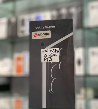 Samsung galaxy S26 ultra WHITE Official pta 512 gb Boxpack
