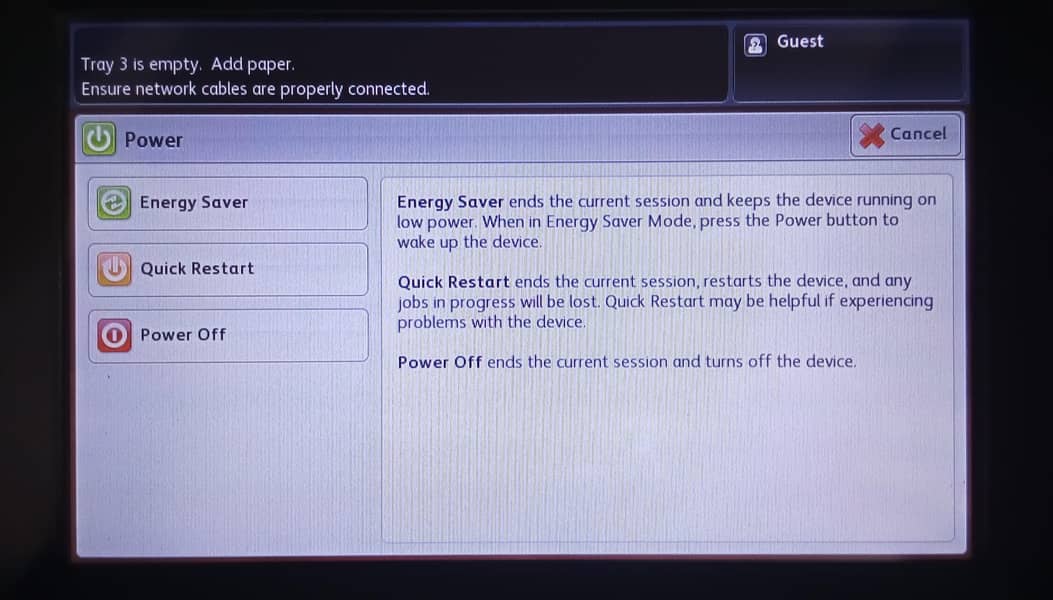 xerox 5875 photo copier all in 1 8