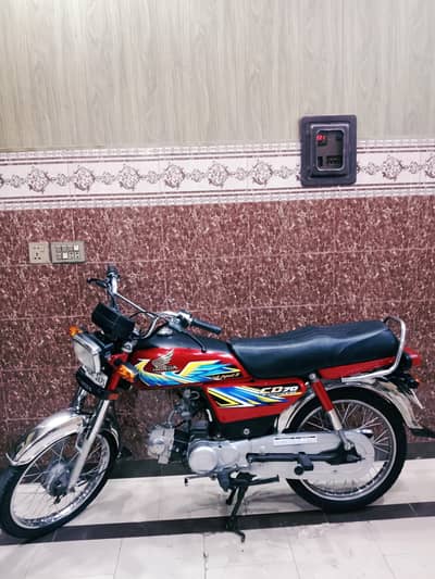 Honda cd 70 total original bike