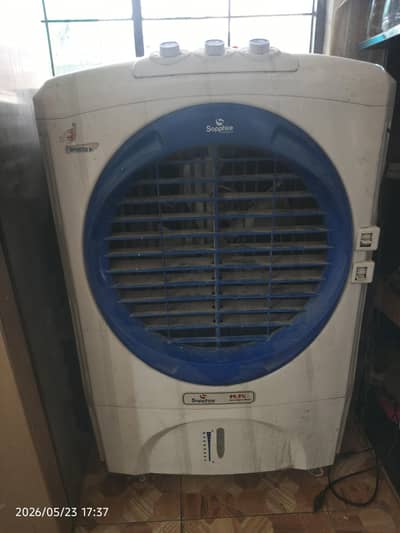 Sapphire Air Cooler 99.9% Pure Copper Motor | Ice box top like new