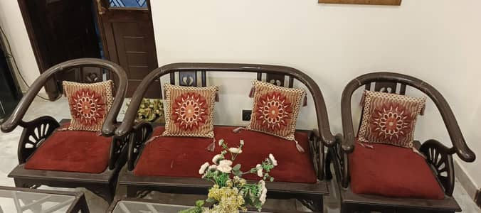 Chinese sofa and table set