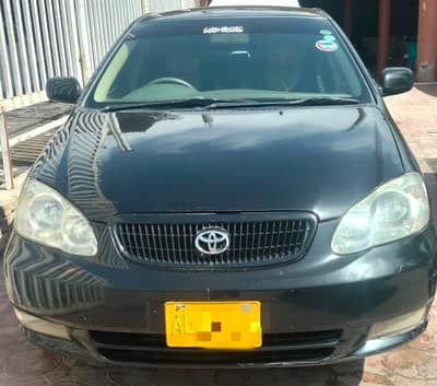 Corolla Altis Model #6 Chat & Diggy Own Color  Sindh