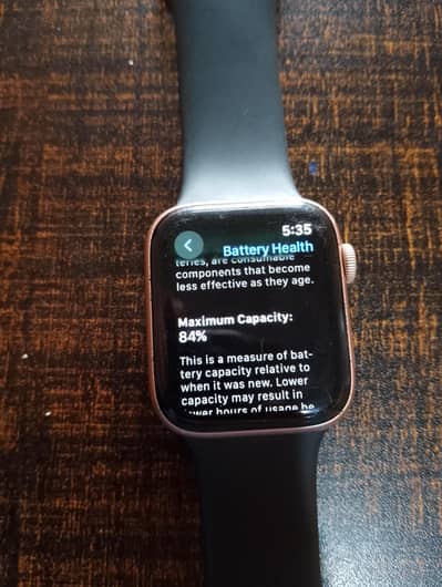 Apple watch series 5 10/7 condition