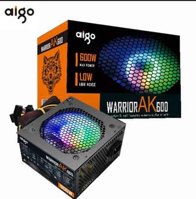 Gaming 600w rgb fan psu for sale dual 8 pin connector