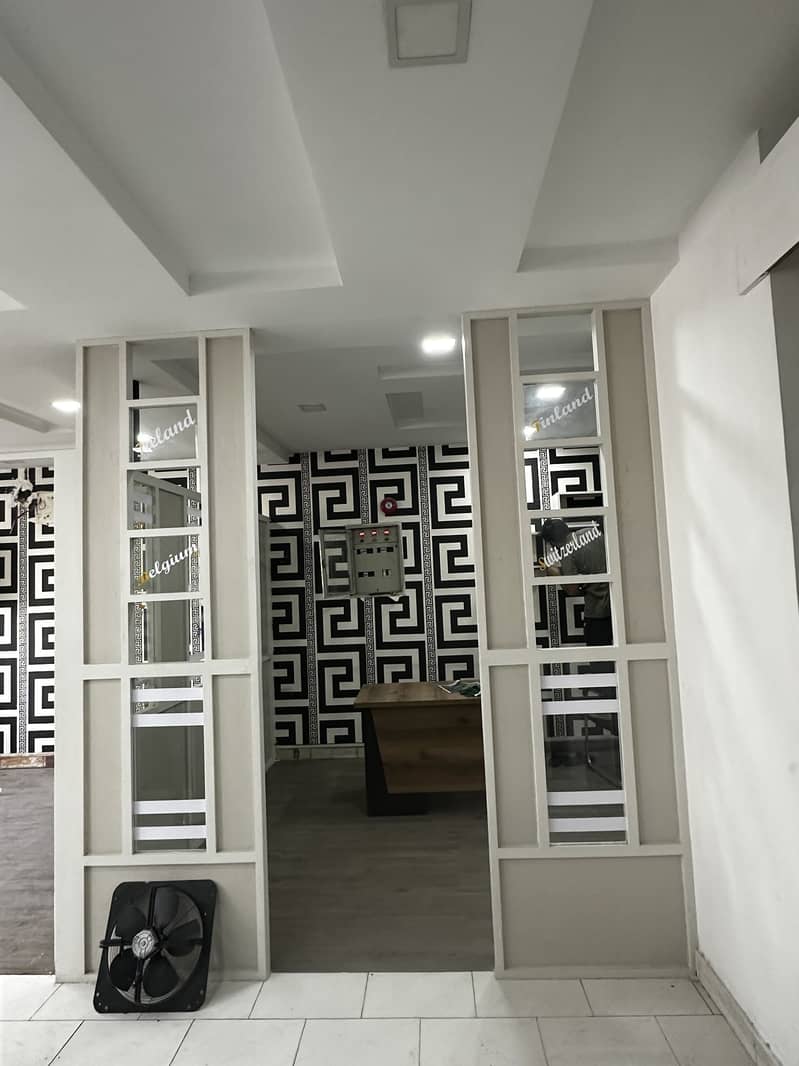 4 marla solid office partition 1