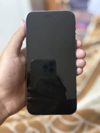 I phone 14 pro max factory unlock 128 gb with box 85 battery health