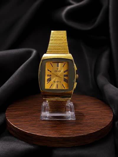  CESEN Quartz Watch for Sale – Premium Golden Design