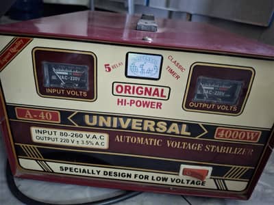 Stabilizer 4000W