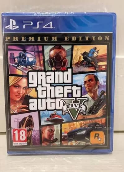 GTA 5 PREMIUM EDITION PS4