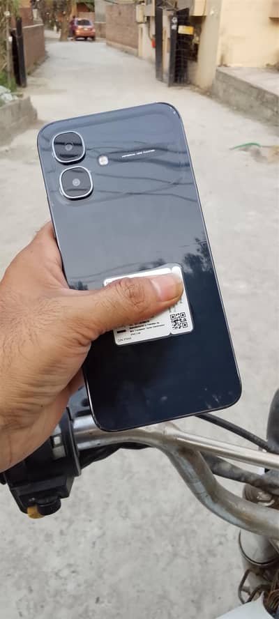 Smart 20 only box open 4+4 128gb box + charger Rs. 33000
