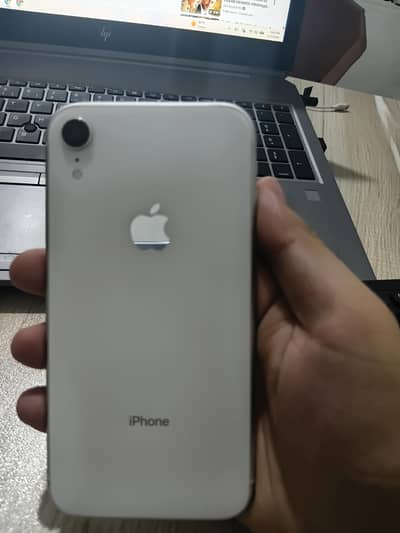 Iphone XR jv white color 64GB