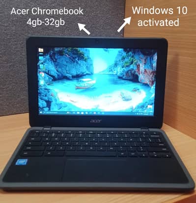 Acer chromebook windows 10 activated 4gb 32gb