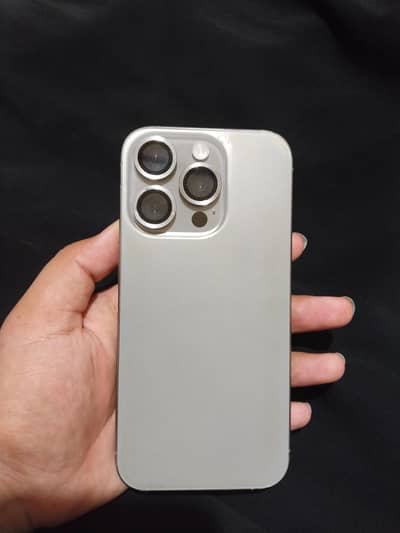 iPhone 15 pro Natural Titanium 256GB All ok