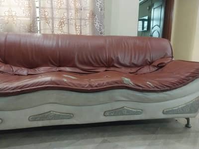 leather sofa
