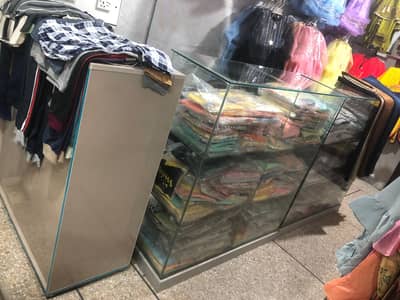 counter For sale 1 wooden cash counter and 2 sheesha counters