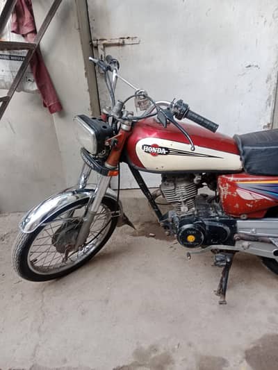 Honda CG ryk number urgent sale 03443177993