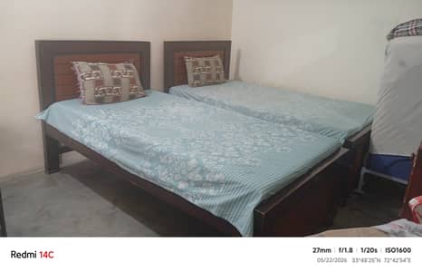 Brand of five Star Foam and Two Singal bed for Sale in better Materia