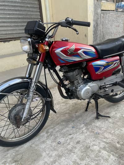 2022 Model Honda CG 125 Red Lush Condition