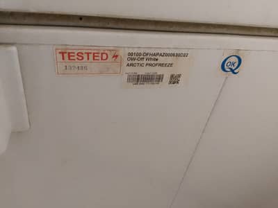 Pel deep freezer best running condition.