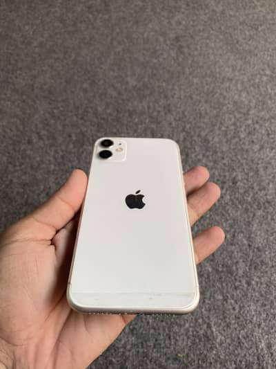 Iphone 11 white color 64gb