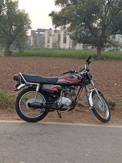 Honda CG 125 2024 Model 10/10 Condition