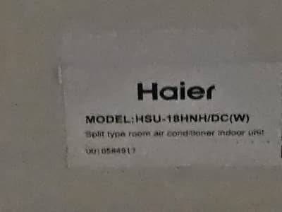 HIER 1.5 TON INVERTER AIR CONDITIONER FOR URGENT SALE