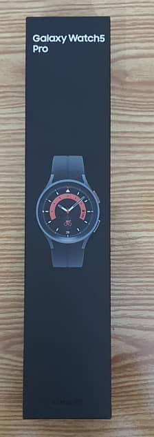 Samsung Galaxy Watch5 Pro Original Saudi Purchased With Box