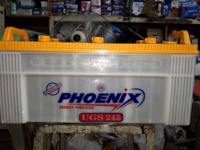 Phoenix UGS 245 Batteries 2 Pcs Excellent Condition Used Only 6 Months