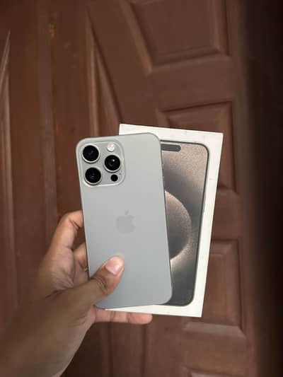 iPhone 15 pro max factory unlock with box