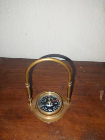 Vintage Styles Decorations Brass Compass Original (Antique)