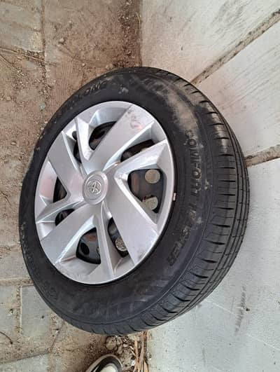 JAPANI TYRE WITH RIM STAPNI