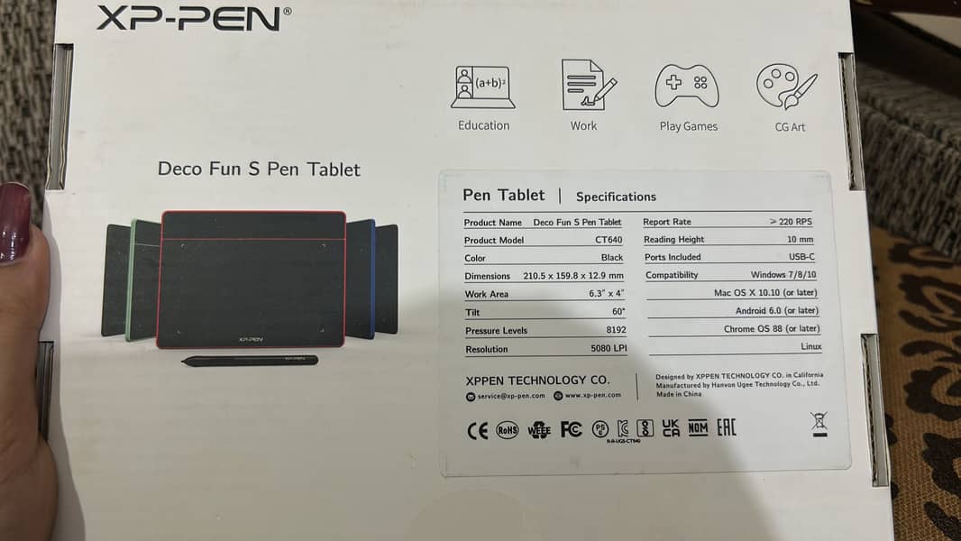 XP Pen Tablet 4