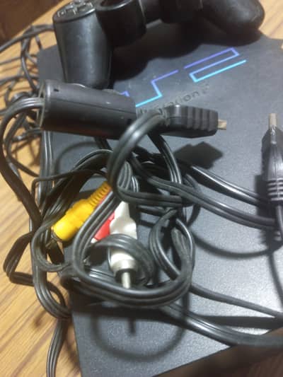 Sony play station 2 gaming.