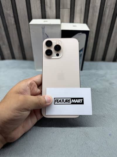 16 Pro Max JV | 100% | Under Warranty | Desert | Apple iPhone