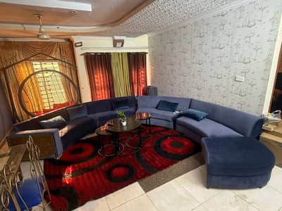 Round shaped sofa