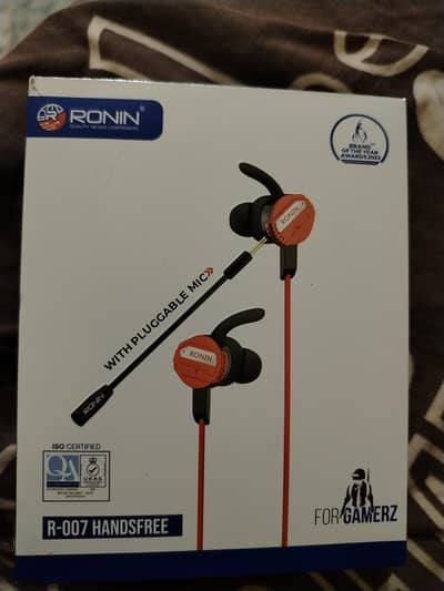 Ronin Wired Handsfree – Brand New Condition