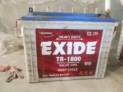 Exide Tubular 12V battery for sale