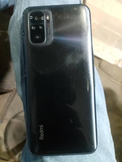 Redmi not 10 argent sale original penal but scratch on penal glass