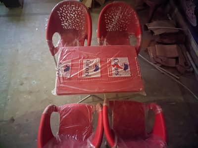 4 table and 16 chair plastic for sale come Whatsapp 03154521397